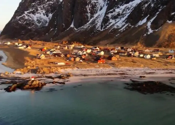 Lofoten_beach_eggum Сasa de vacaciones